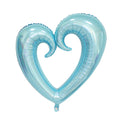 40 Inches Valentine Giant Hook Heart Foil Balloons Engagement Wedding Valentine's Day Decoration
