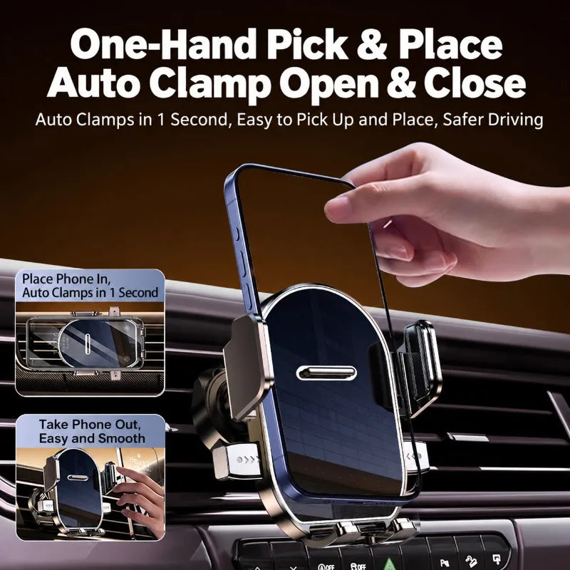 2026 New Model Car Phone Holder – Universal Suction-Cup Mount for Dashboard/Center Console – Navigation Support Stand