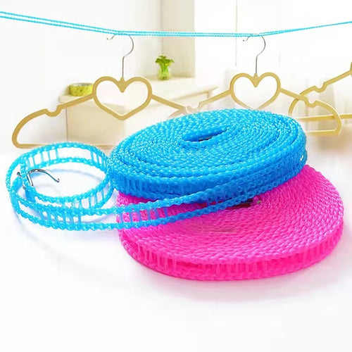 * New Sale 3/5/10M Portable Clotheslines Windproof Fence-Type Clothesline For Outdoor Indoor Home Travel Drying Rack Clothesline