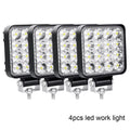 2/4pcs Mini LED Work Light Bar 3.3inch White LED Bar Pods Off Road 12V 24V Spot Flood Driving Fog Lights for Car Truck SUV ATV