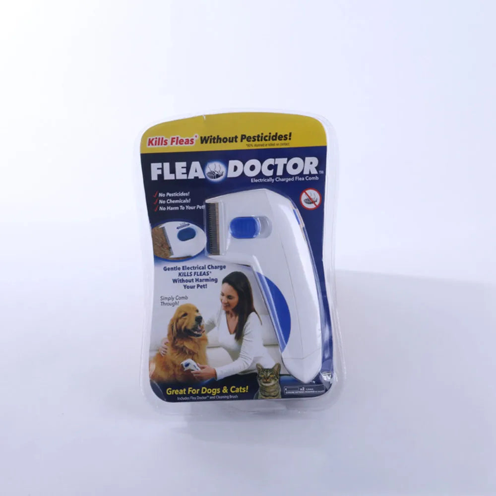 Pet Flea Cleaner, Electric Lice Cleaner, Pet Cleaning Supplies, Suitable for Dogs and Cats, As Well As Hairless Pets,