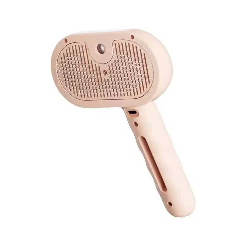 3-in-1 Dog Hair Brush Cat Hair Brush Electric Pet Cleaning Brush Steam Spray Brush Massage Hair Removal Comb Anti-Tangle Brush