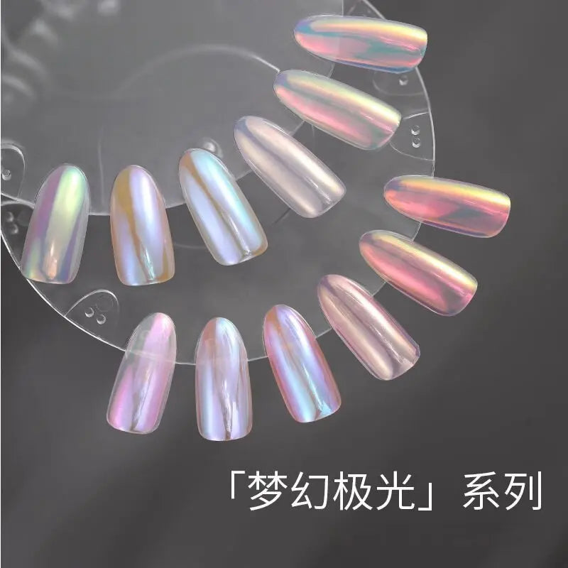 Air Cushion Japanese Unicorn Neon Powder Human Fish Powder Macaron Magic Mirror Powder Aurora Glitter 0.8g