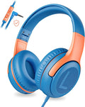 AWATRUE AT2 Headset,3.5mm Surround Stereo Gaming Headphones with Mic Soft Memory Earmuffs for PC,Laptop,Kids for School Toddler