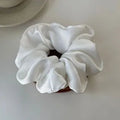 Oversize Satin Scrunchies Elastic Hair Ties Women Girls Big Silk Hair Bands Ponytail Holder Hair Rubber Bands Hair Accessories