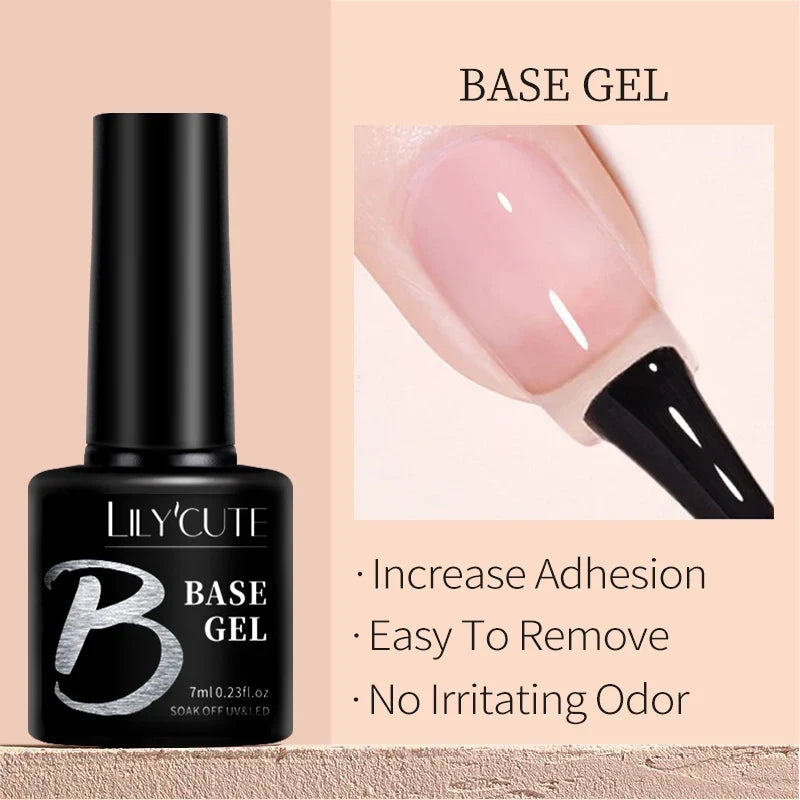 LILYCUTE 7ml Glitter Auroras Gel Nail Polish Summer Gold Colorful Sequins Manicure Semi Permanent Soak Off Nail Art Gel Varnish