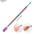 1pcs Stainless Steel Cuticle Pusher Dead Skin Push Remover For Pedicure Manicure Nail Art Cleaner Care Tool