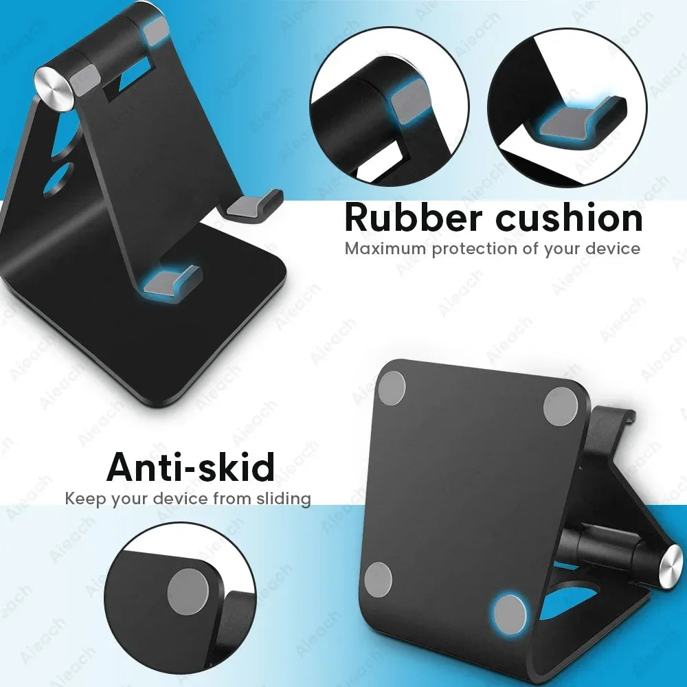 Metal Adjustable Tablet Holder Stand For iPad Universal Desktop Phone Tablet Stand For 7 to 11 inch Oneplus Xiaomi Redmi Lenovo