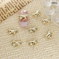 ♥3D Horse Nail Art Charms Gold Silver Animal Shaped Nail Decorations,DIY Manicure Accessories for Fashion Nail Design
