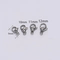 10/20/30Pcs Stainless Steel Gold Plated Lobster Clasp Claw Clasps For Bracelet Necklace Chain Diy Jewelry Making Supplies