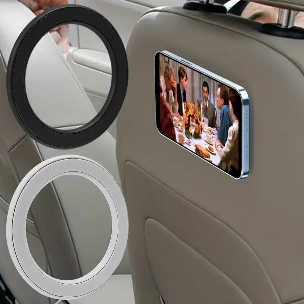 For MagSafe Magnetic Ring Holder Adhesive Strong Magnet Cellphone Wall Mount Mobile Phone Tablet Stand for IPhone 15 Pro IPad
