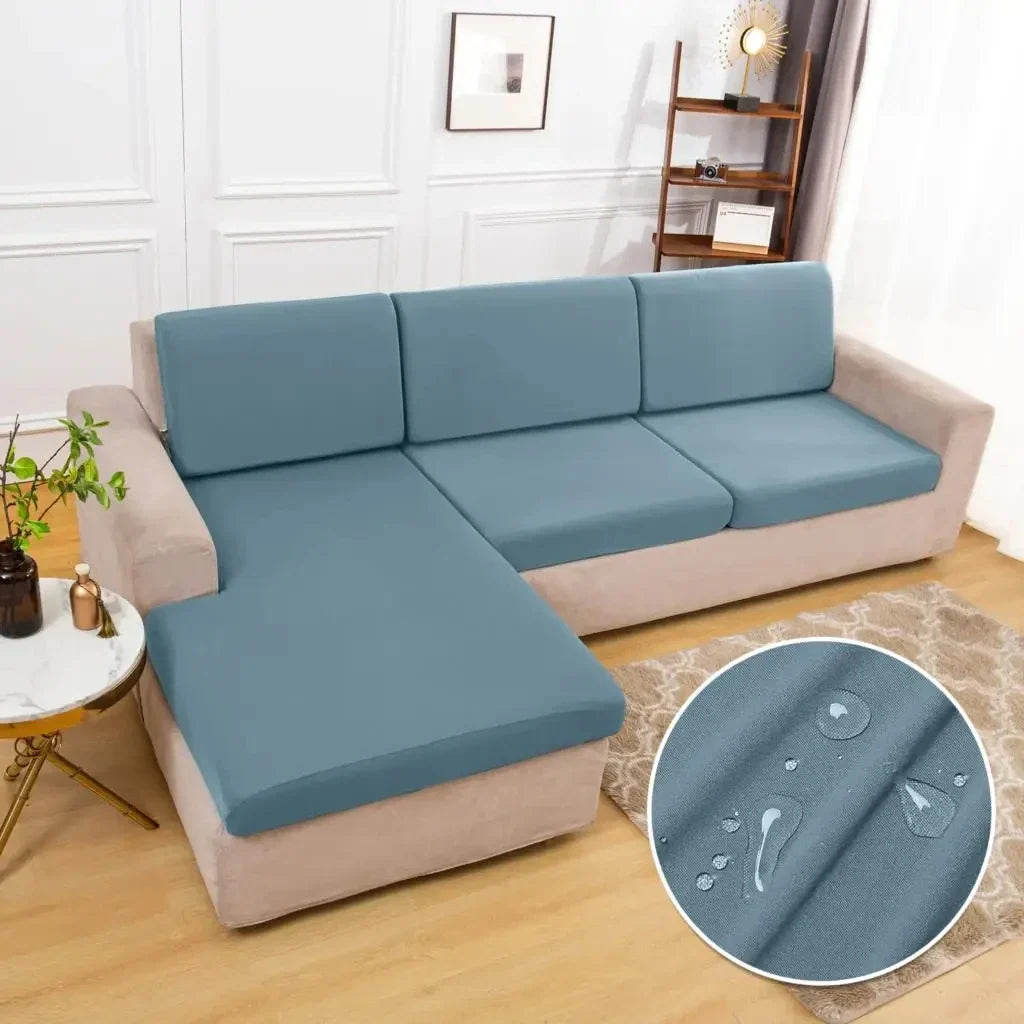 Waterproof Sofa Cushion Covers Sofa Cover For Living Room Silky Sofa Seat Cover Soft Stretch Couch Slipcover Furniture Protector