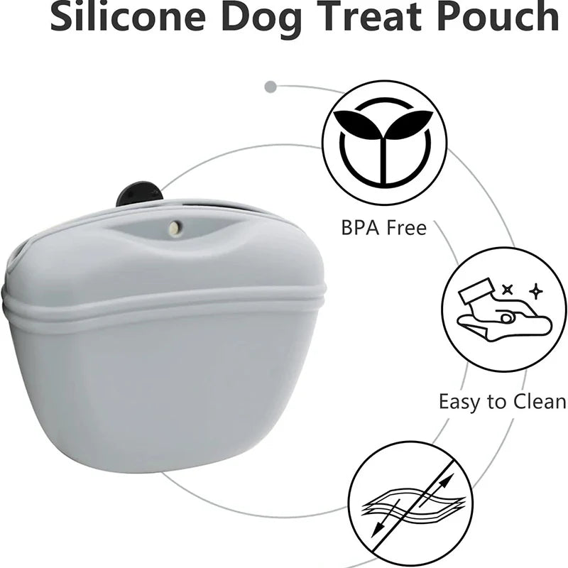 Pet Portable Dog Training Waist Bag Treat Snack Bait Dogs Obedience Agility Outdoor Feed Storage Pouch Food Reward Waist Bags