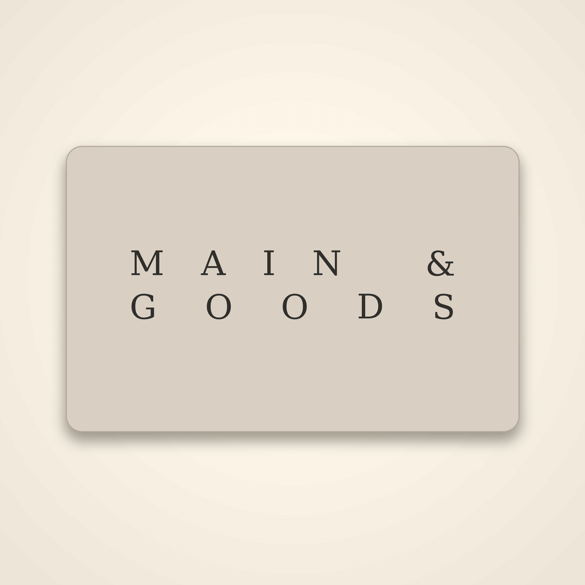 MAI Logo Card